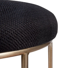 Aiden Gold Steel Kitchen Stool