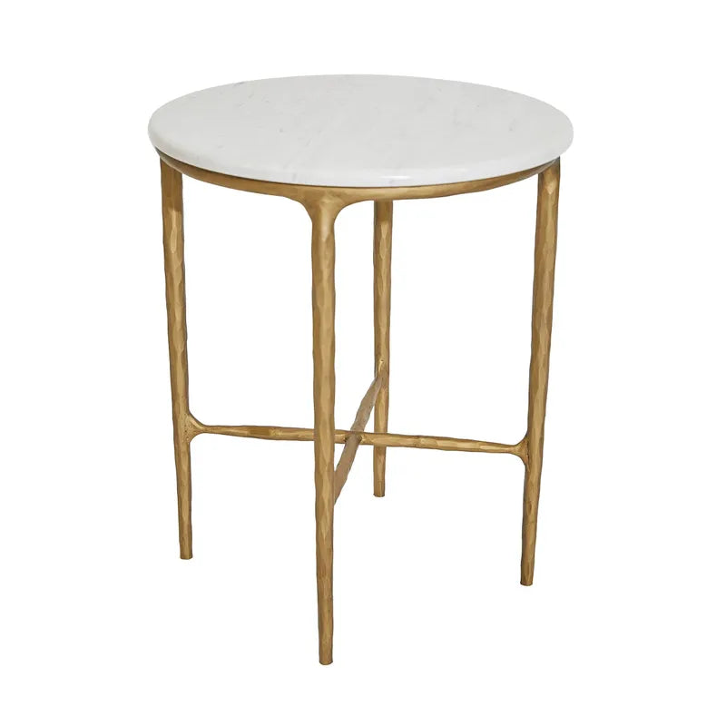 Heston Round Marble Side Table