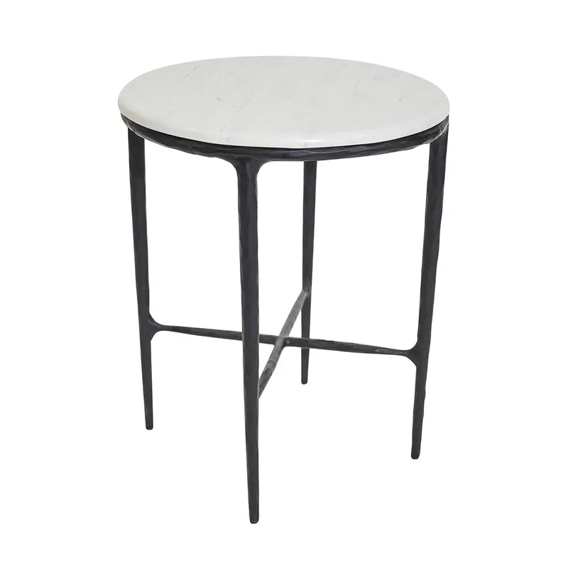 Heston Round Marble Side Table