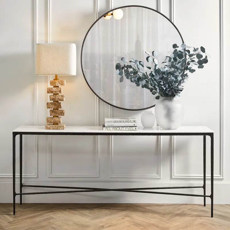 Heston Marble Console Table - Large