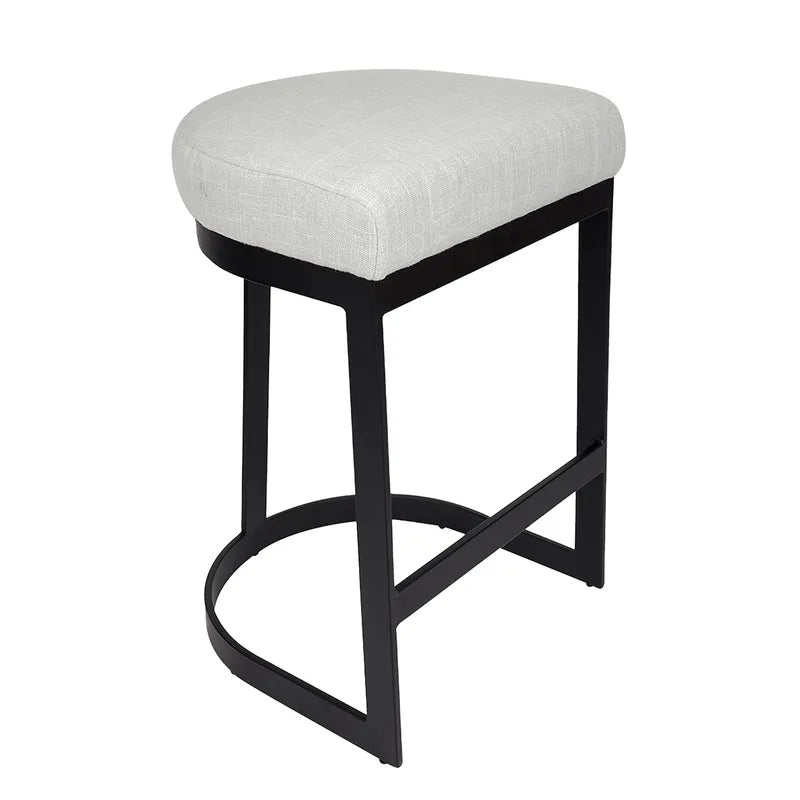 Brooke Black Kitchen Stool