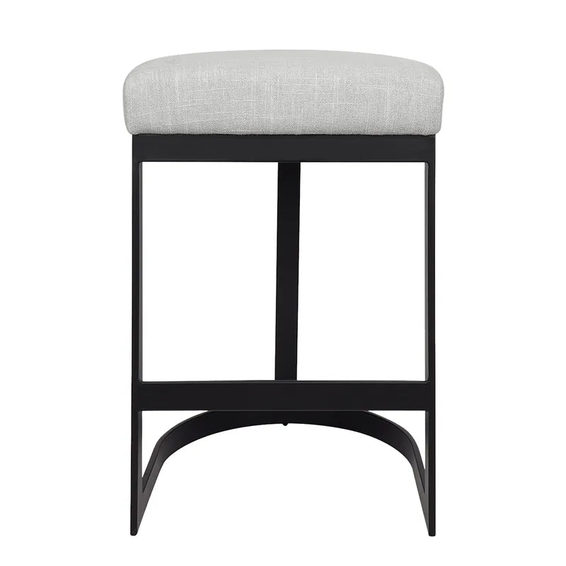 Brooke Black Kitchen Stool