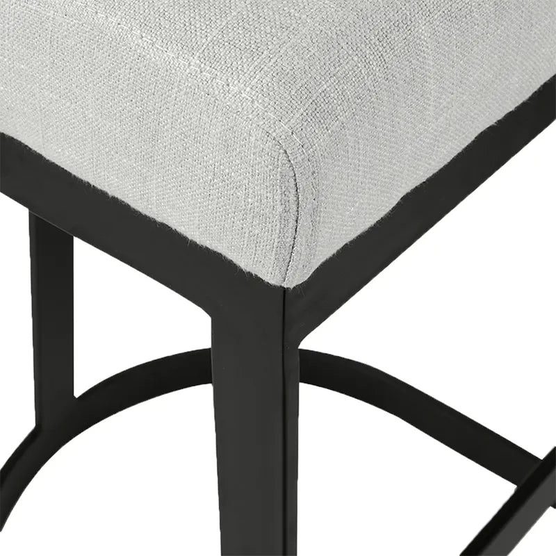 Brooke Black Kitchen Stool