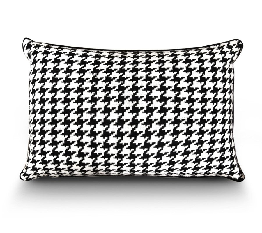 Classic Houndstooth Cushion