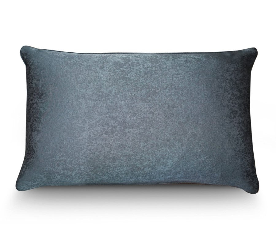 Metallic Blue Cushion