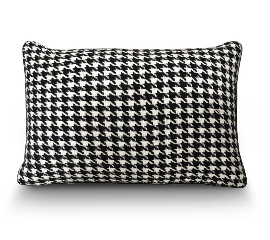 Houndstooth Chic Cushion